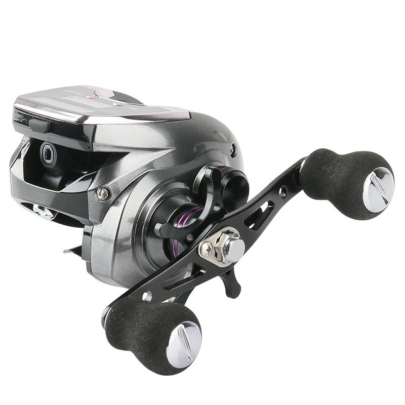 Line Counter Fishing Tackle Gear Fishing Reel Left Or Right Hand Low Profile Linedigital Display Fishing Gear