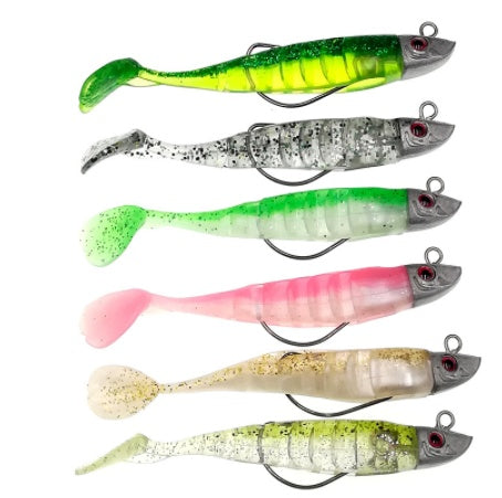 6-color Decoy Soft Bait Fishing Lure