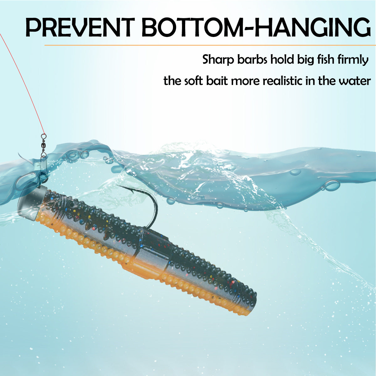 Boxed Luer Soft Lure Nede Reverse Fishing