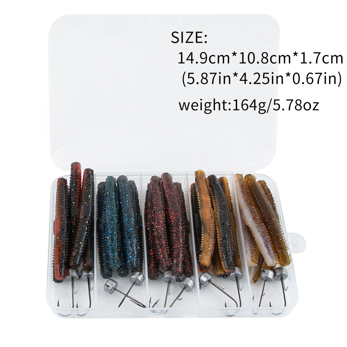 Boxed Luer Soft Lure Nede Reverse Fishing