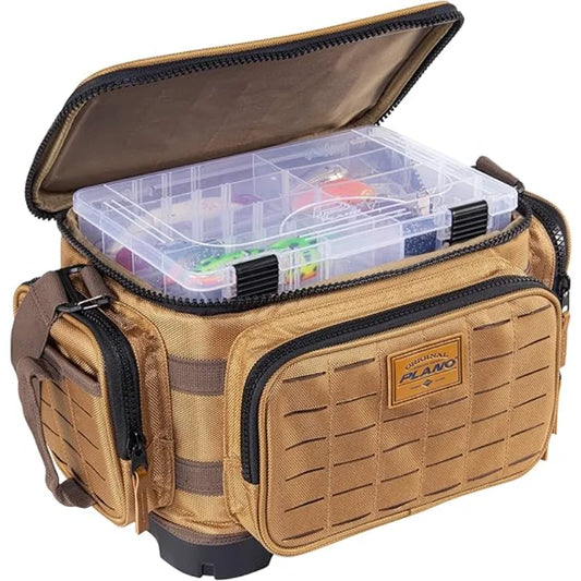 Durable Fishing tackle bag with moulded base