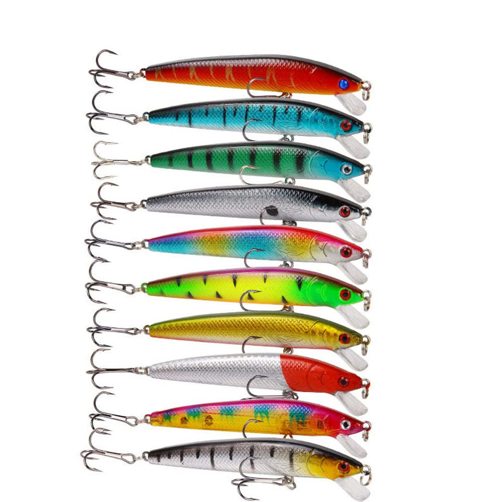 10 PCS Minnow Fishing Lures