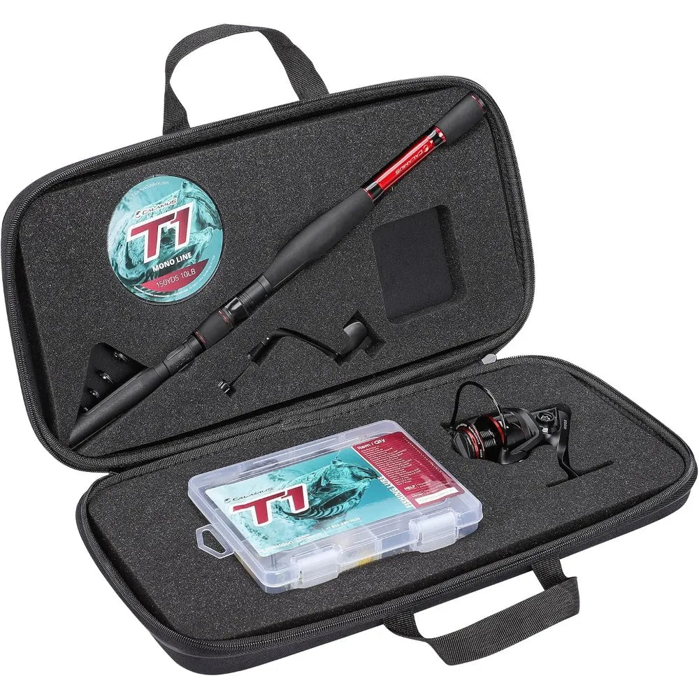 Telescopic Fishing Rod and Reel Combo