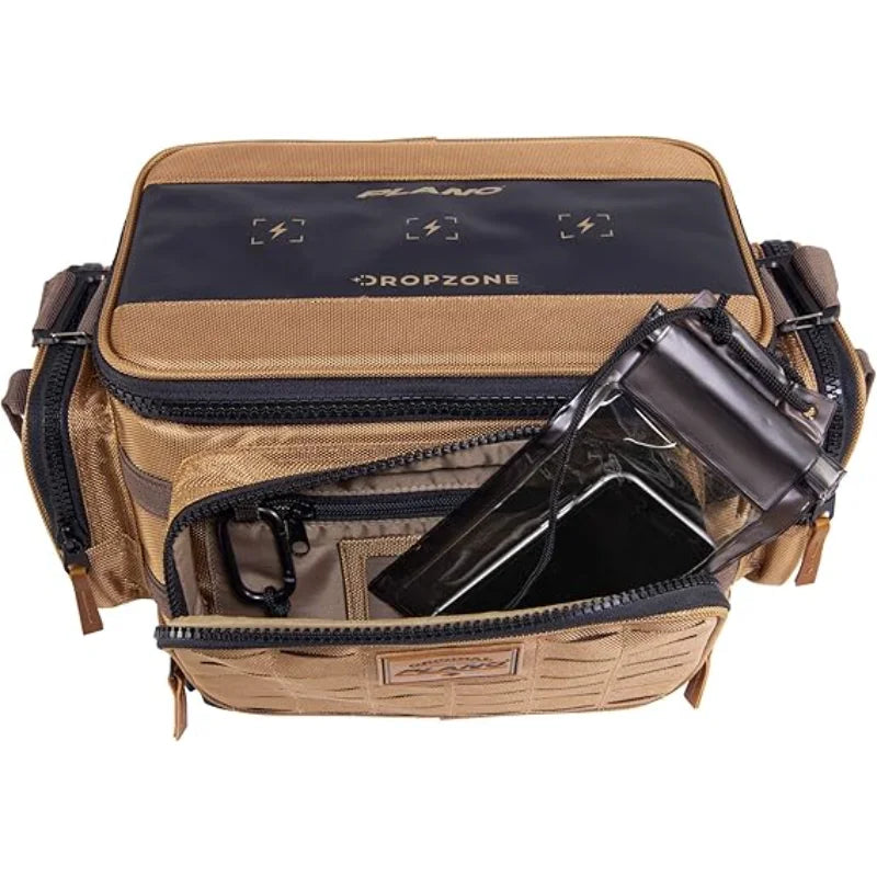 Durable Fishing tackle bag with moulded base