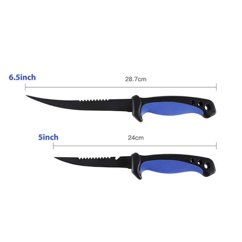 Stainless Steel Phosphorus Fishing Knife Cover - Durable and Rust-Resistant